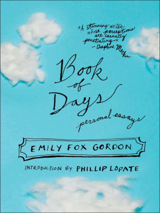 Title details for Book of Days by Emily Fox Gordon - Available